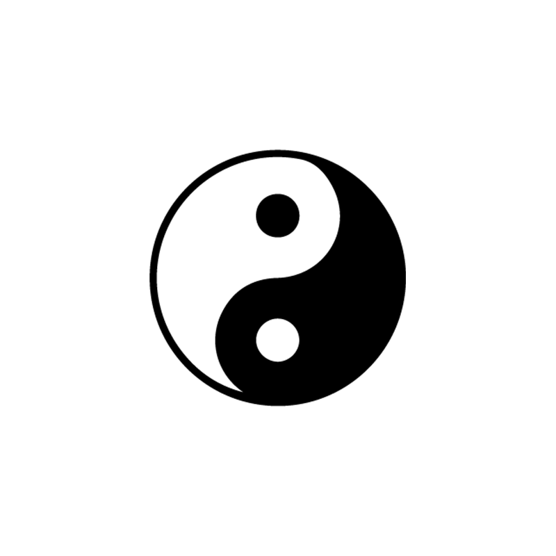 קעקוע Yin Yang