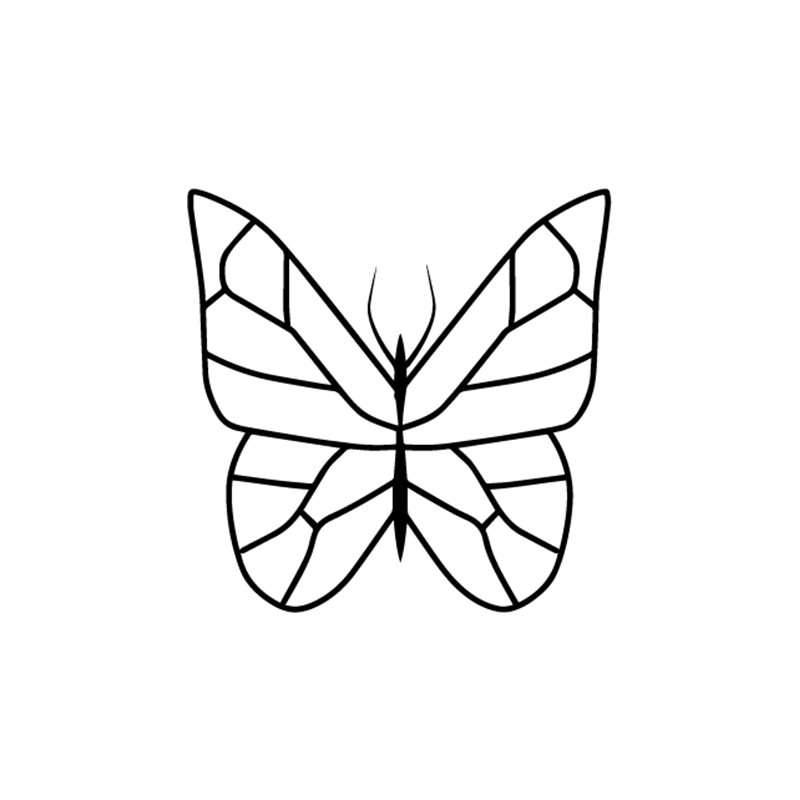 קעקוע פרפר