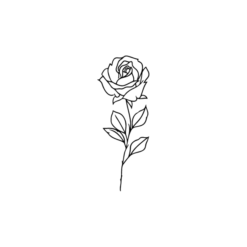 קעקוע ורד